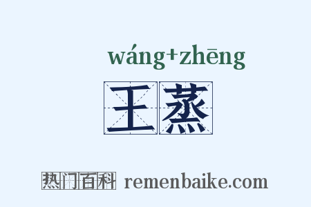 王蒸是什么意思的图片